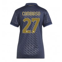 Juventus Andrea Cambiaso #27 Replica Third Shirt Ladies 2024-25 Short Sleeve